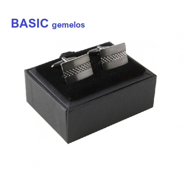 Estuche Basic gemelos gomas 70x53x30 mm.